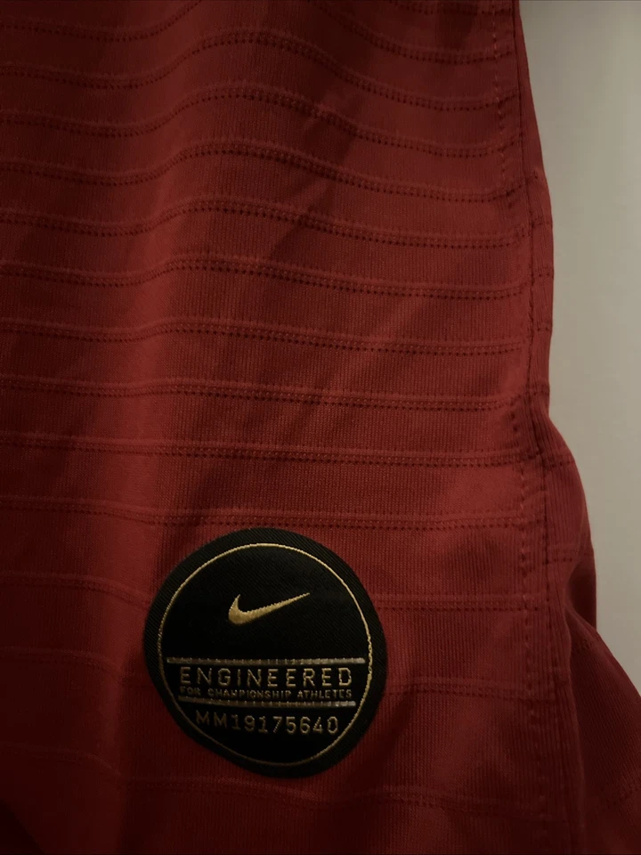 Camiseta deportiva AS Roma Nike versión jugador auténtica 2021 para hombre talla S nueva con etiquetas Foto 4 de 4