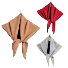 Triangle Shawl Head Wrap Warmer Fashion Wool Neckerchief For Travel Birthday 