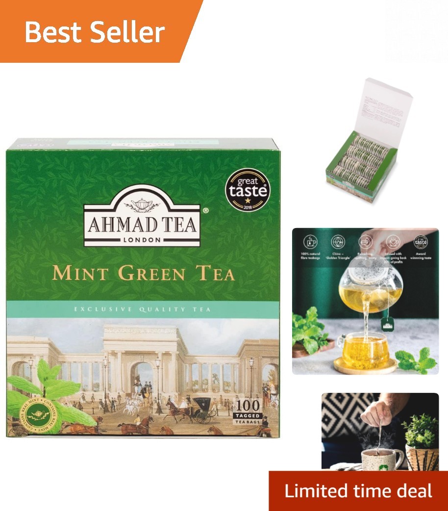 Teabags - 100 Ct, Ethically Sourced & Sugar-free