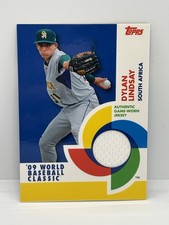 2009 Topps World Baseball Classic Game-Used Memorabilia Dylan Lindsay #BCR-DL
