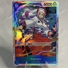 Namco Yamato Alternate Art OP13-054 Carrying On His Will Foil SR 6000 Power