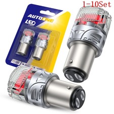Led Brake Stop Tail Park Light Bulb 1157 2057 Bay15d Red Bright Canbus 1-10set Led Brake Stop Tail Park Light Bulb 1157 2057 Bay15d Red Bright Canbus 1-10set