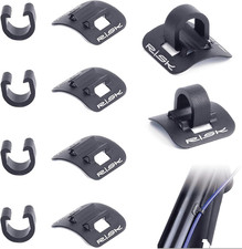 Guías de cables de aleación para bicicleta, 6 juegos de base + clip, para cambio de palanca de cambios de freno de bicicleta