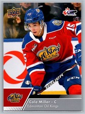 #120 Cole Miller 2022-23 Upper Deck CHL Edmonton Oil Kings