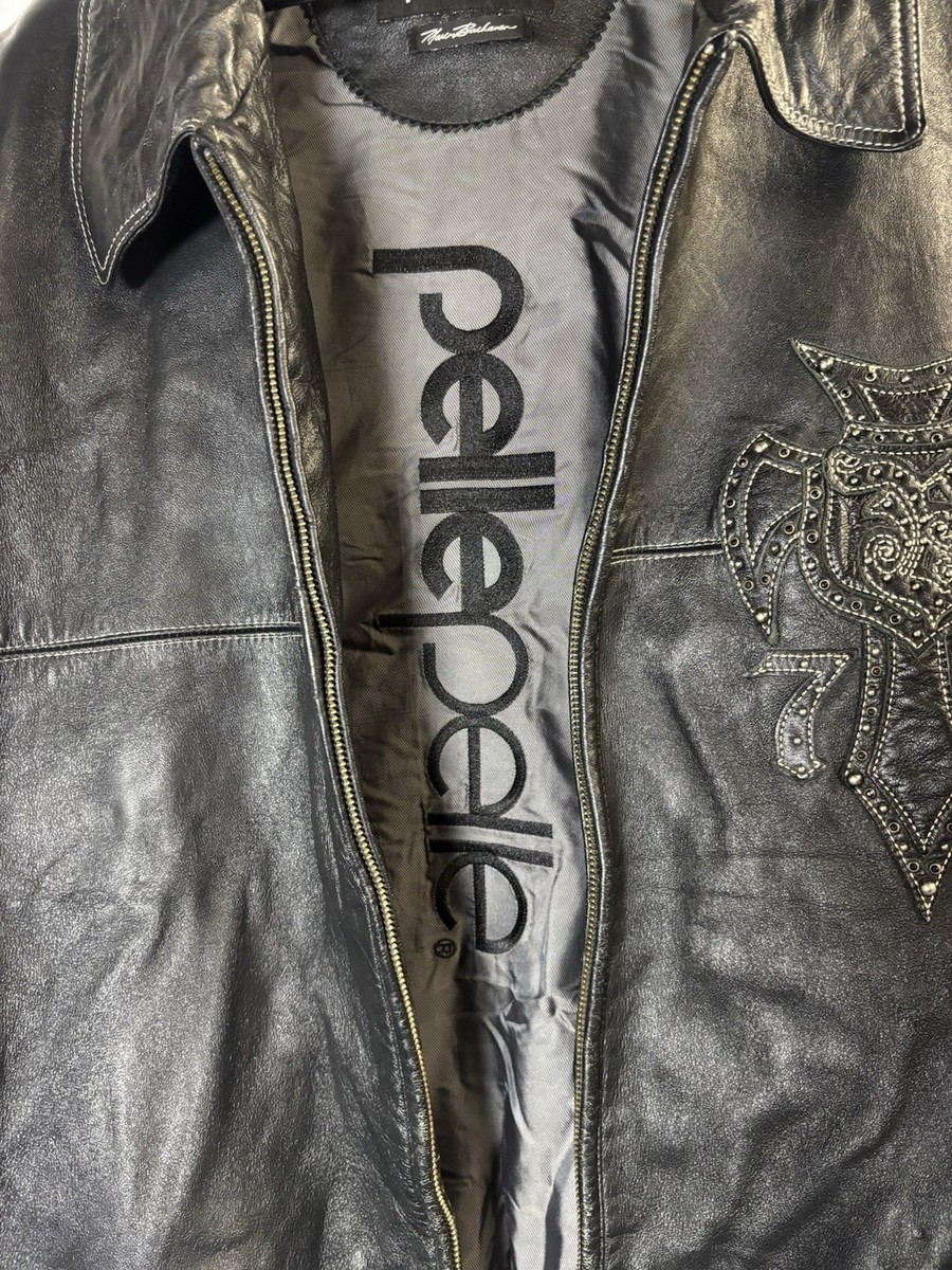 Vintage Pelle Pelle Legend Reborn Leather Jacket 90s Size XXL 56