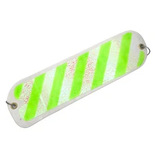 Custom Airbrushed 8" Flasher - Salmon / Trolling - Barbershop