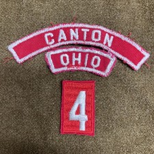 Canton Ohio  Red and White Boy Scout Communit...