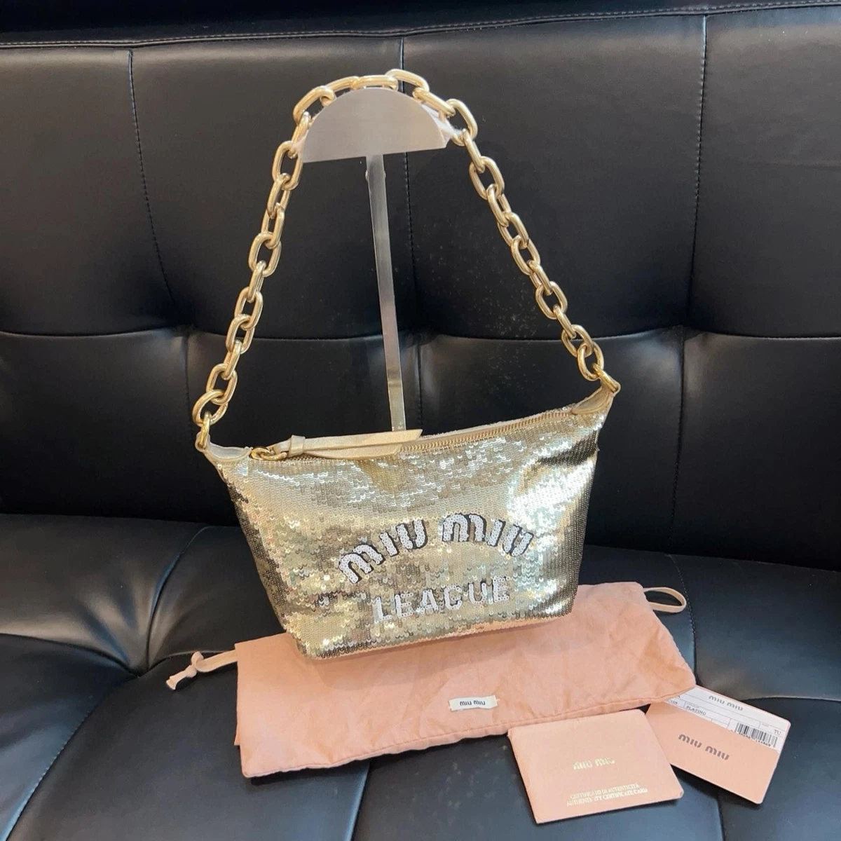 Sequin Bags & Miu Miu Handbags for Women for sale | eBay