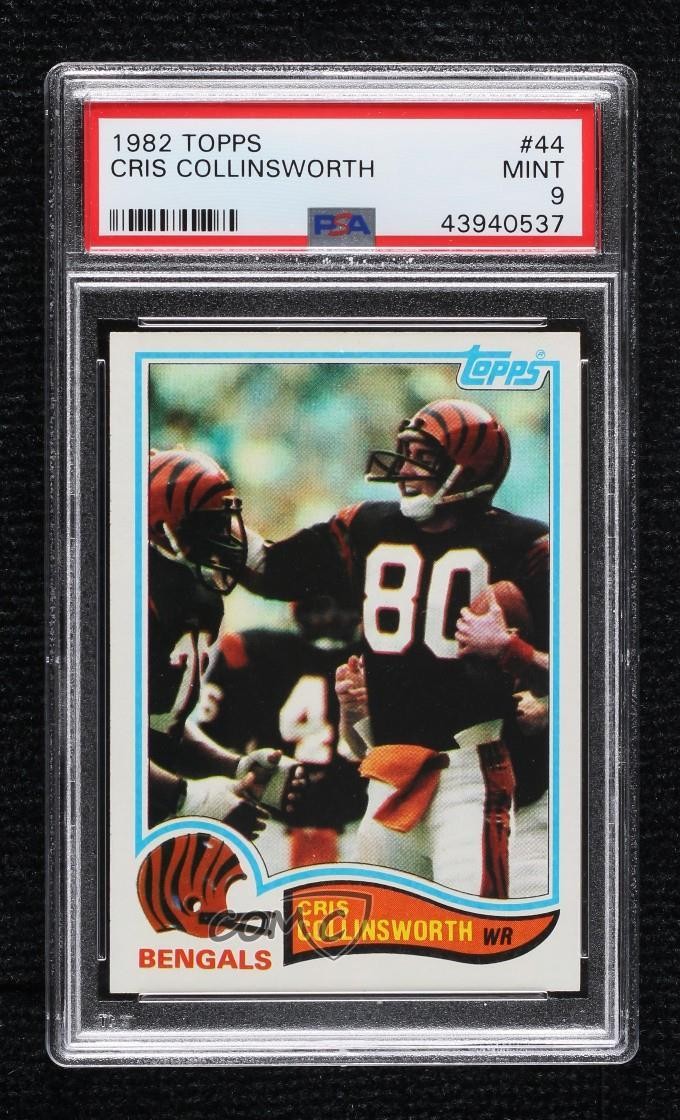 1982 Topps Cris Collinsworth #44 PSA 9 MINT 0d68