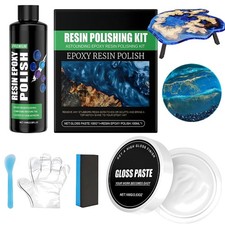 Polierpaste Epoxidharz Polieren Kratzer Entfernen Glanz Schutzset