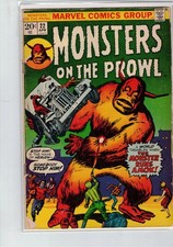 Cover of Monsters on the Prowl #22