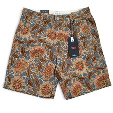 Levis XX Chino Relaxed Shorts Mens 29 Floral Paisley Cotton Festival Boho Retro