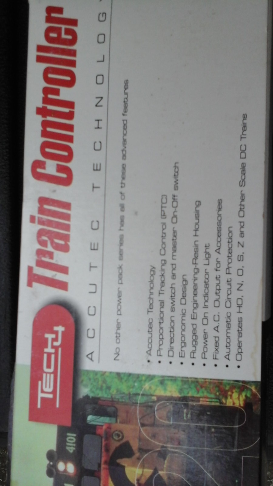 MRC #220 TECH 4 TRAIN CONTROLLER (DC/AC) POWER-PACK