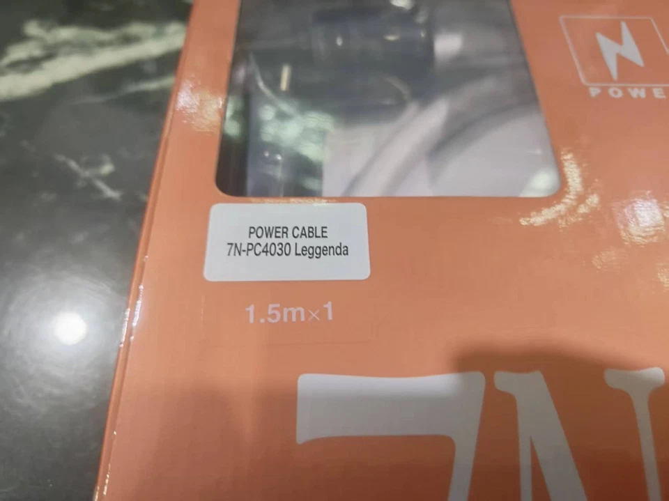 Acrolink 7N-PC4030 Leggenda Power Cable (EU Plug, 1.5M), Made in Japan - Image 2 of 4
