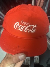 enjoy coca cola snapback hat Made In USA Vintage