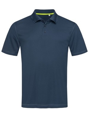 STEDMAN Herren Poloshirt ACTIVE 140 Polyester Kurzarm MARINA BLUE