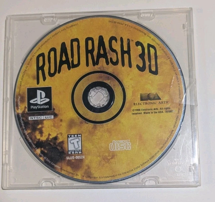 Road Rash 3D – PlayStation 1 (PS1) Version complète