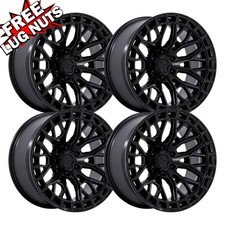 Set-4 Fuel Fc869 Sigma 22x9.5 6x135 Black 18mm Wheels Rims 22 Inch Set-4 Fuel Fc869 Sigma 22x9.5 6x135 Black 18mm Wheels Rims 22 Inch