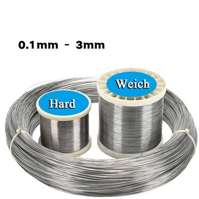 Spring Steel Wire 0.1 mm - 3 mm Spring Wire 304 Stainless Steel / Binding Wire