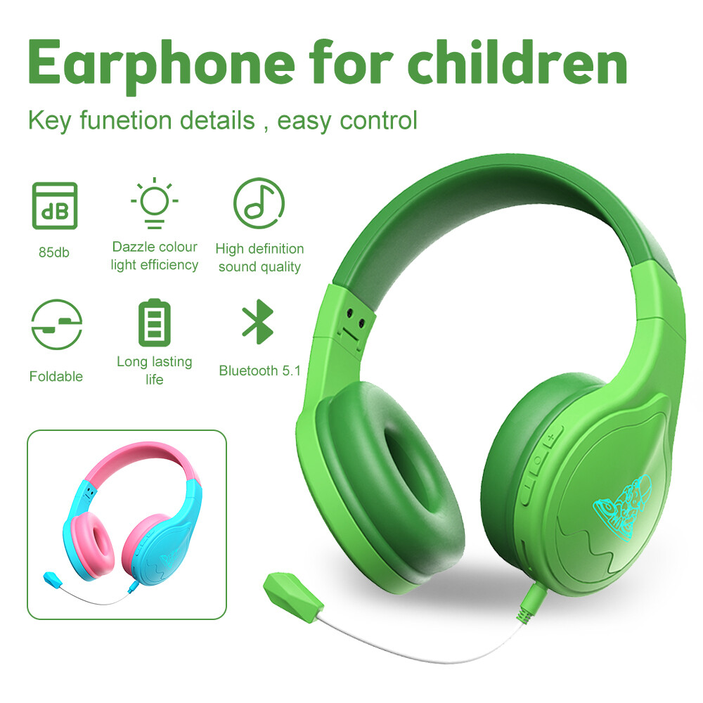 Kids Wireless Earbuds Best Earphones For Kids Audio Headphones