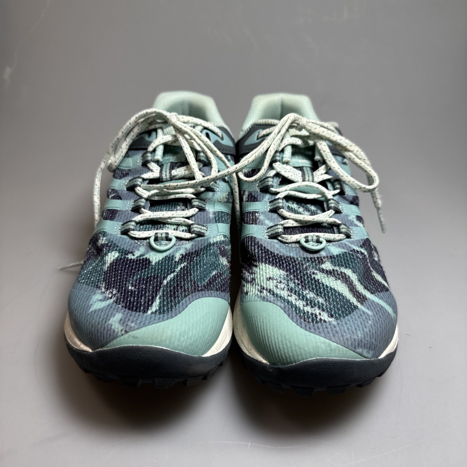 Scarpe Merrell donna 9 Antora 3 trail running escursionismo suola vibram blu acqua