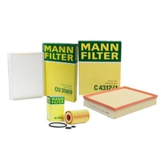 Mann Oil Air Paper Cabin Filter Service Kit For Sprinter 2500 3500 TDI 651.955