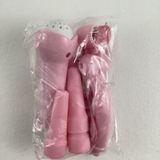 Pink Microphone with Stand Replacement Aux Jack karaoke Machine