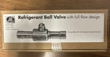 JB INDUSTRIES Refrigerant Ball Valve, 7/8" ODS, 500 psi V34204 1A555