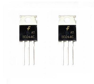 2pcs BD244C TRANSISTOR PNP 100V 6A TO-220 NEW  CA