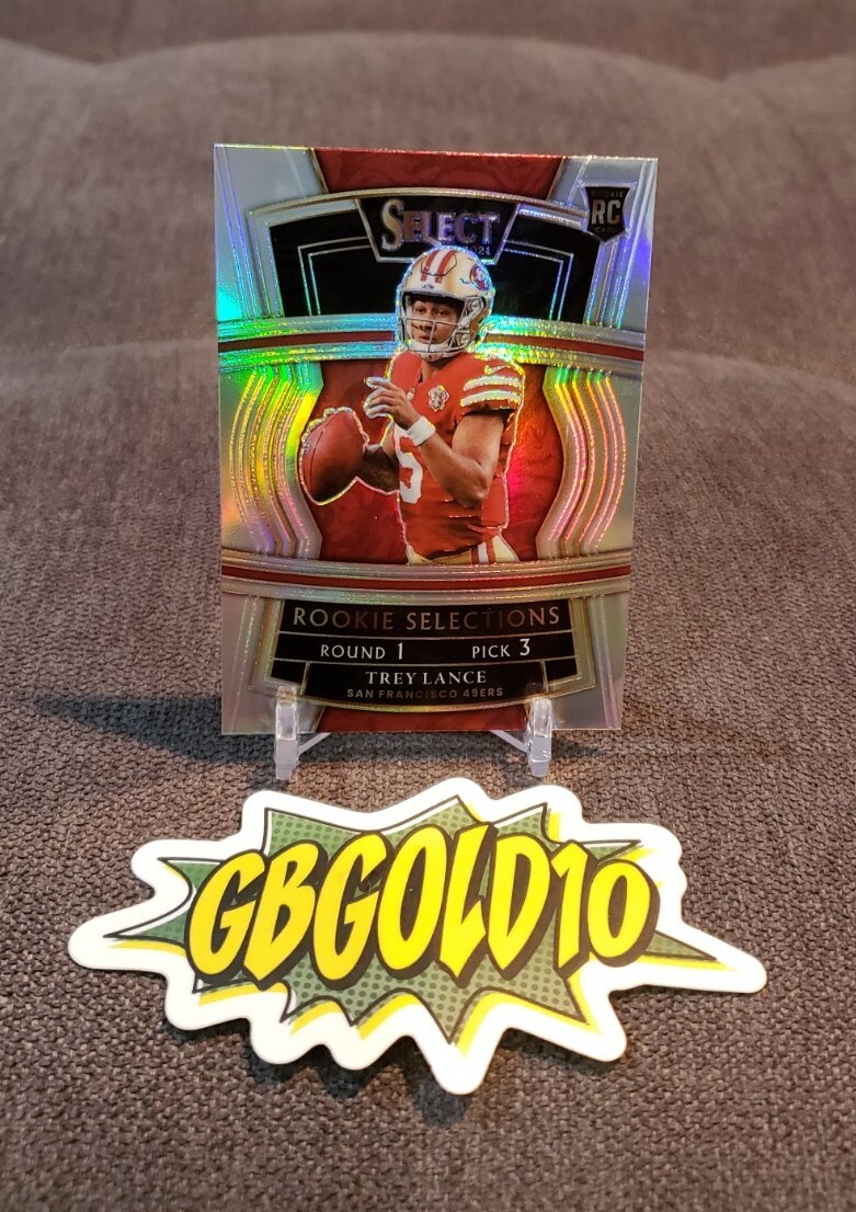 2021 Select Rookie Selections Silver Trey Lance RC