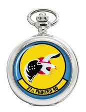 27th Fighter Squadron USAF Pocket Watch