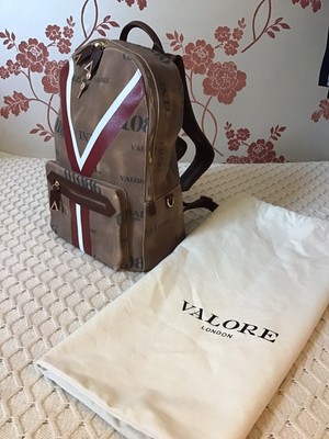luxury canvas backpack