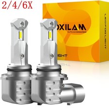 2/4/6X CANBUS 9006 LED Headlight Bulbs Conversion Kit Low Beam 6500K 10SF White