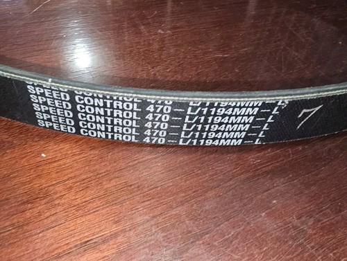 Speed Control 470-L/1194MM-L7 Metriv V-Ribbed Belt 1194mm Circumference - New - Picture 2 of 3