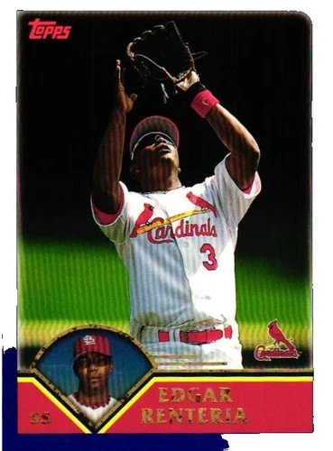 Edgar Renteria Trading Cards