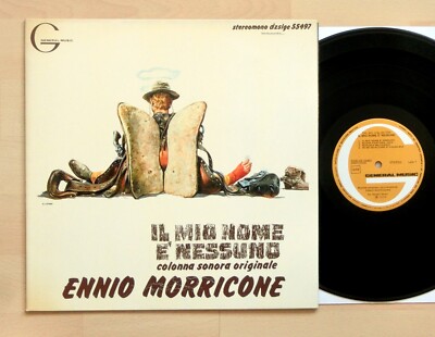 Ennio Morricone - Il Mio Nome E Nessuno / Nobody 1973 LP 1st Italy Gatefold Mint