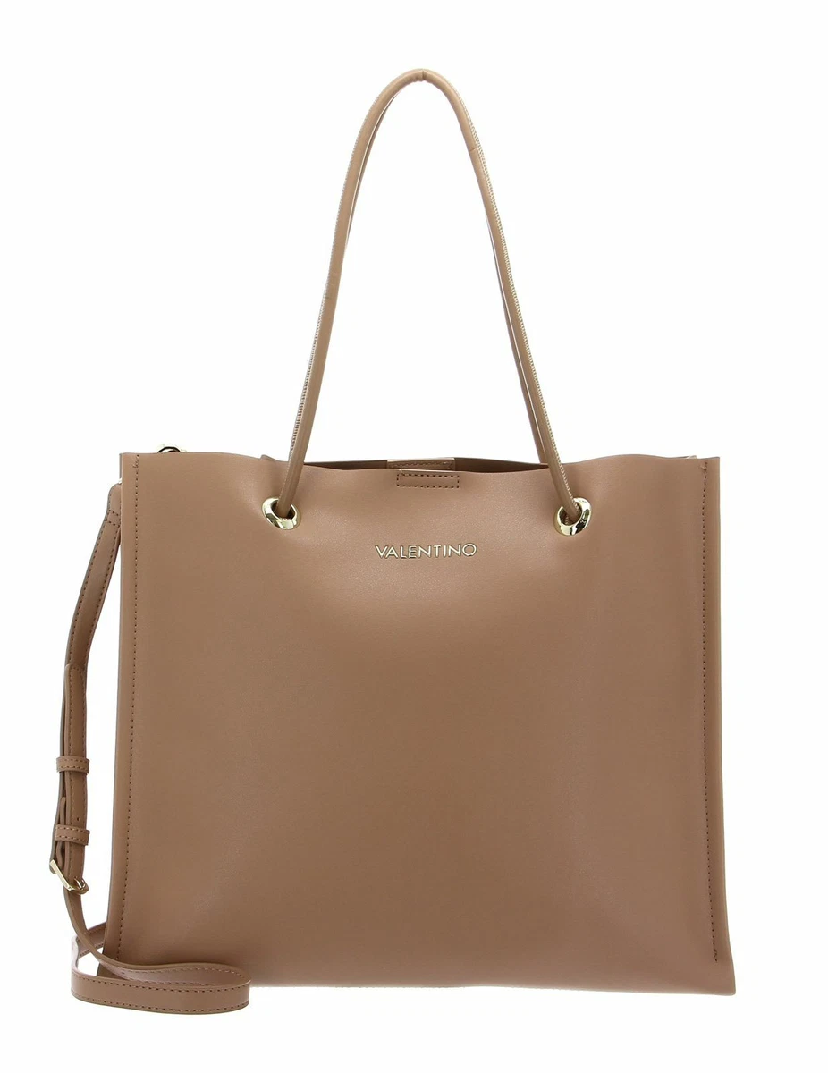 VALENTINO Plum Tote Bag Camel