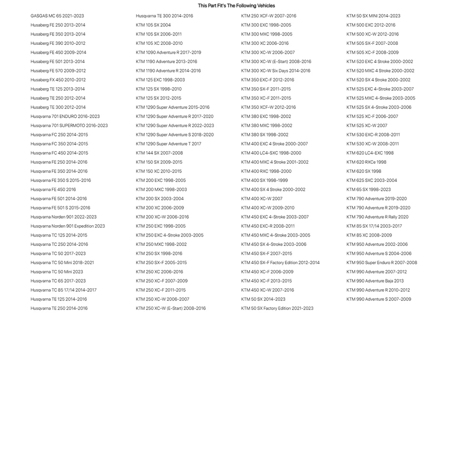 Kit de estriberas Fastway Air Ext naranja para KTM 950 Super Enduro R Foto 2 de 2