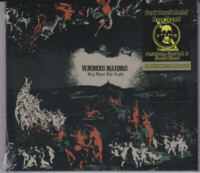 Venomous Maximus - CD - Beg Upon The Light - Ltd.First Edt. -2013- NEUWARE!