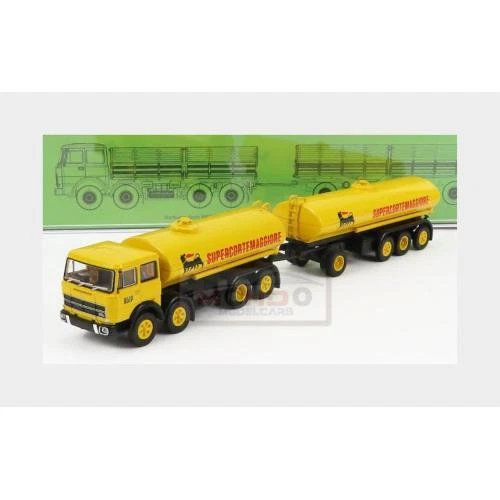 1:87 BREKINA PLAST Fiat 691 Millepiedi Tanker Truck Agip 1961 BRE58552 - Immagine 2 di 2