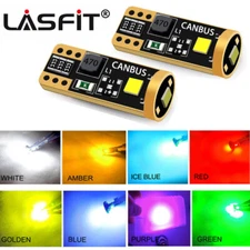 T10 LED Lights Interior multicolor Dome Map License Plate Lamp Bulbs Package Kit