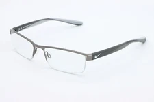 NEW NIKE 8173 065 GRAY AUTHENTIC FRAMES EYEGLASSES 52-17
