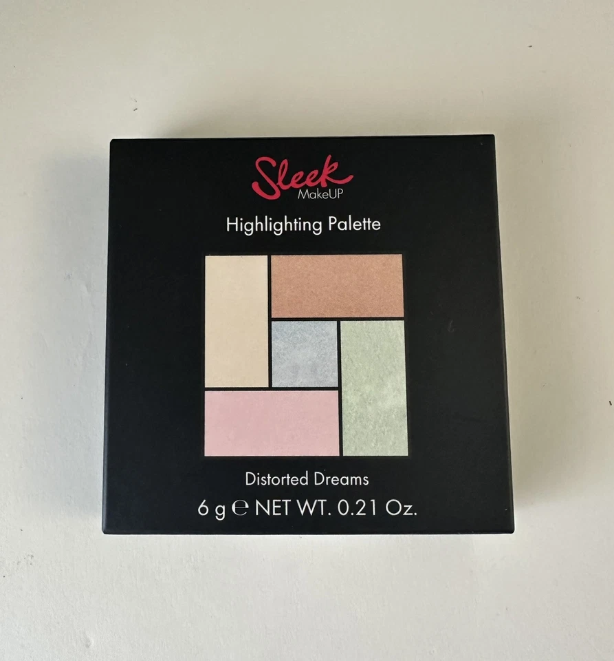 Sleek Highlighter Contour Palette 5 Shades Mirror Compact *DISTORTED DREAMS* - Image 2 of 4