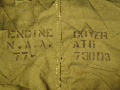 North American AT-6 SNJ Aircraft Engine Cover Pratt Whitney R-1340