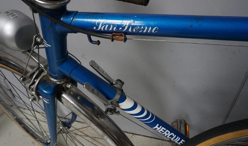 Hercules San Remo Rennrad Reiserad Herren blau Klassiker oldschool (A023-255) - Bild 3 von 4