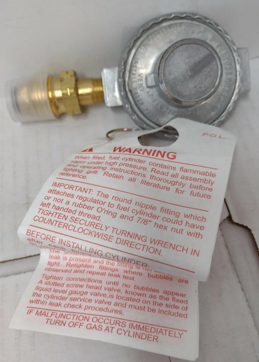Mr. Heater F276136 Propane Low Pressure Regulator 3/8u0026#034; FPT x P.O  75,000 BTU Max | eBay