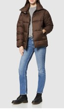 Jack & Jones Women's Jjxx Jxellie Puffer Jacket Sn Quilted Size 16 In Brown