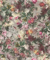 Rasch Tapete Vliestapete Passepartout 605631 Blumen Lila Bunt