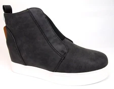 VEPOSE Womens Hidden Wedge Sneakers Ankle Boots Casual Platform Booties Size 7.5