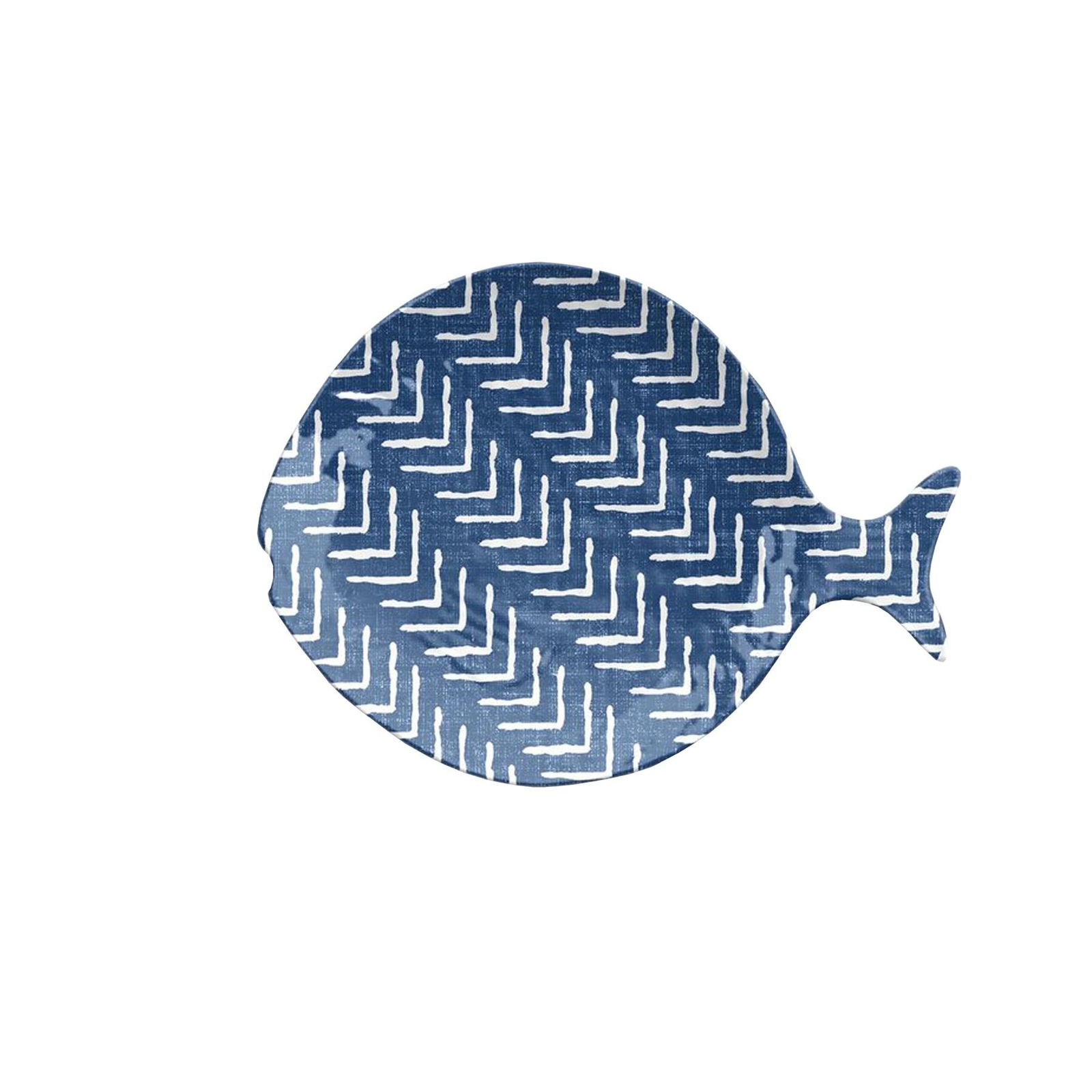 Indigo Oasis - Melamine Pets Cat Saucer